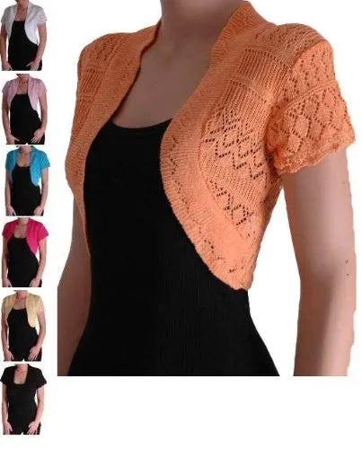 Alexia Crochet Knitted Shrugs