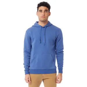 Alternative Apparel Men's Heritage Royal Eco Cozy Fleece Pullover Hooded Sweatshirt