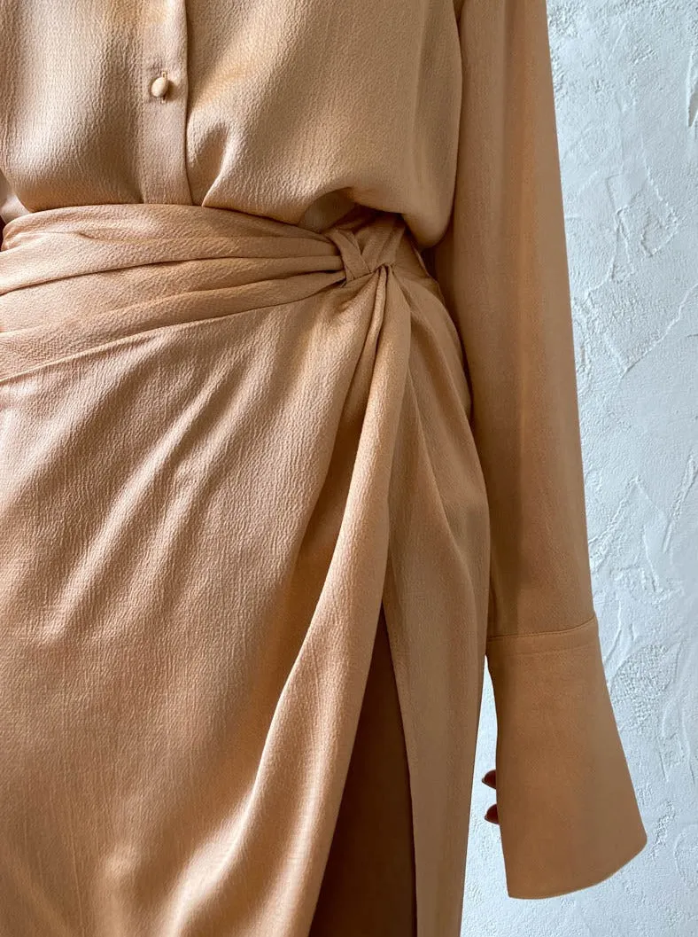 Anna Quan Eryn Skirt in Peach