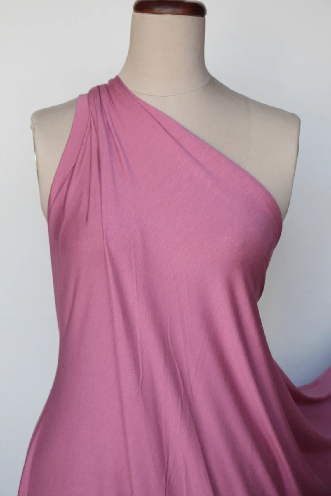 Bamboo Jersey Knit - Rose