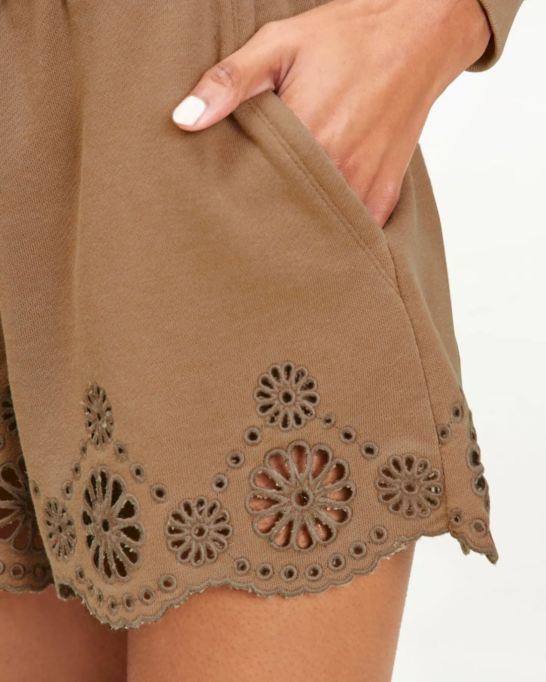 Brynn Eyelet Short