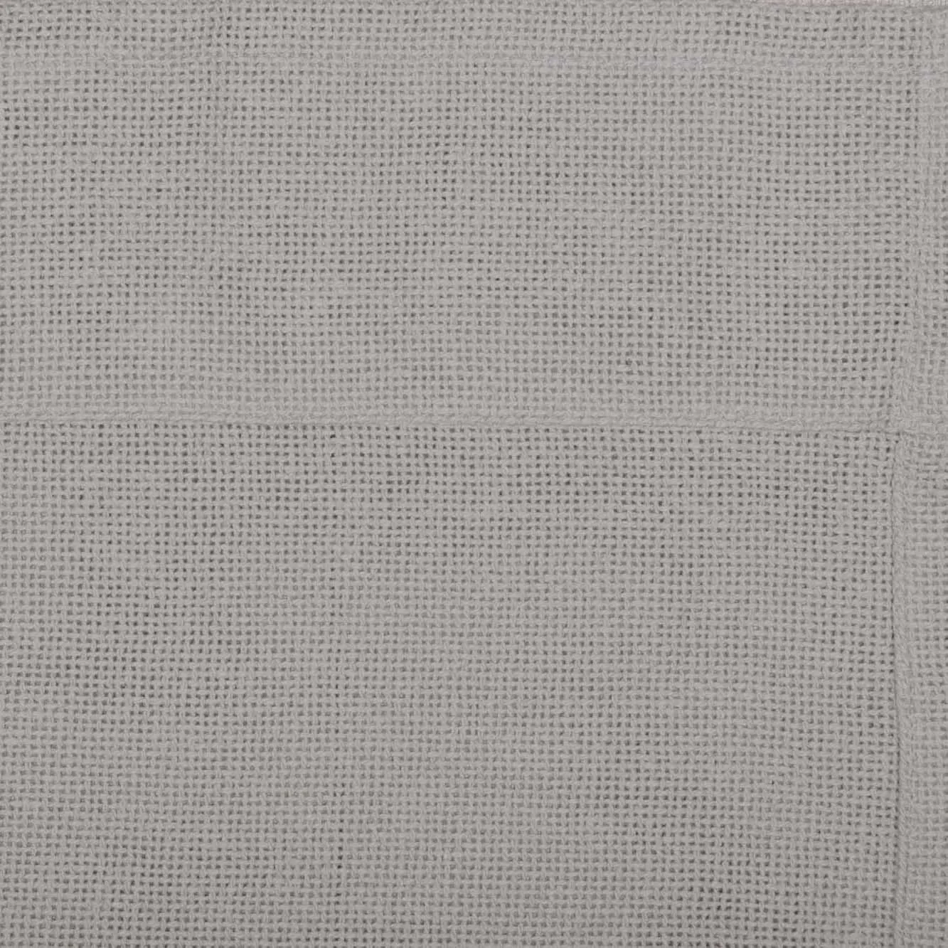 Burlap Dove Grey Prairie Curtains 63"