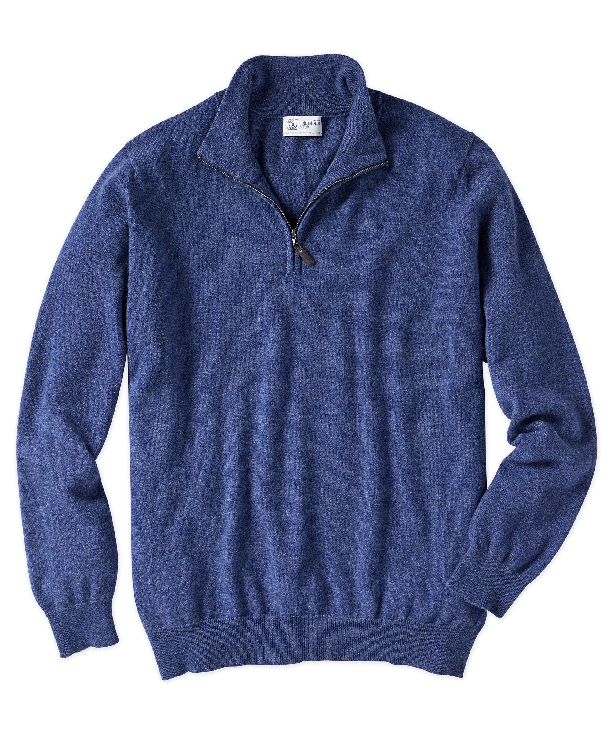 Cashmere Quarter-Zip Sweater