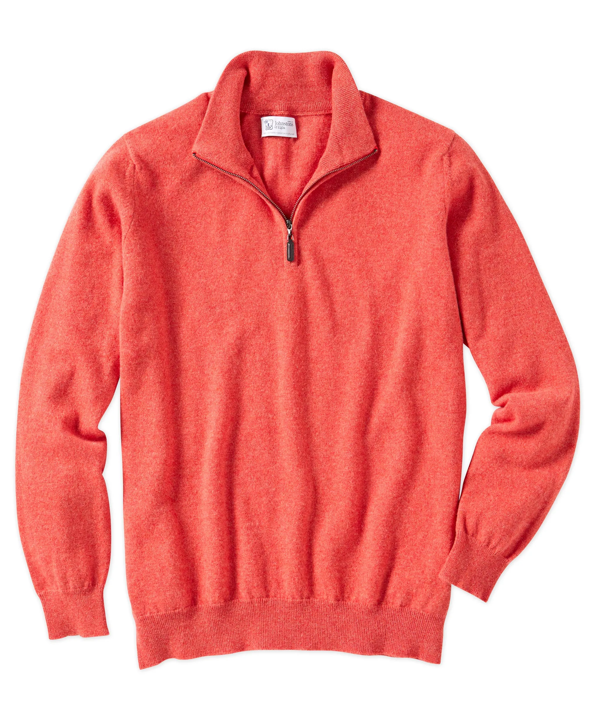 Cashmere Quarter-Zip Sweater