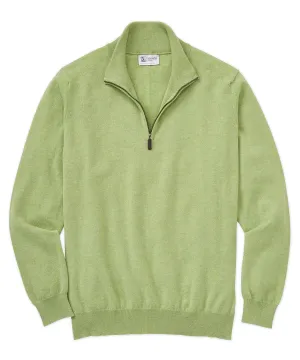 Cashmere Quarter-Zip Sweater