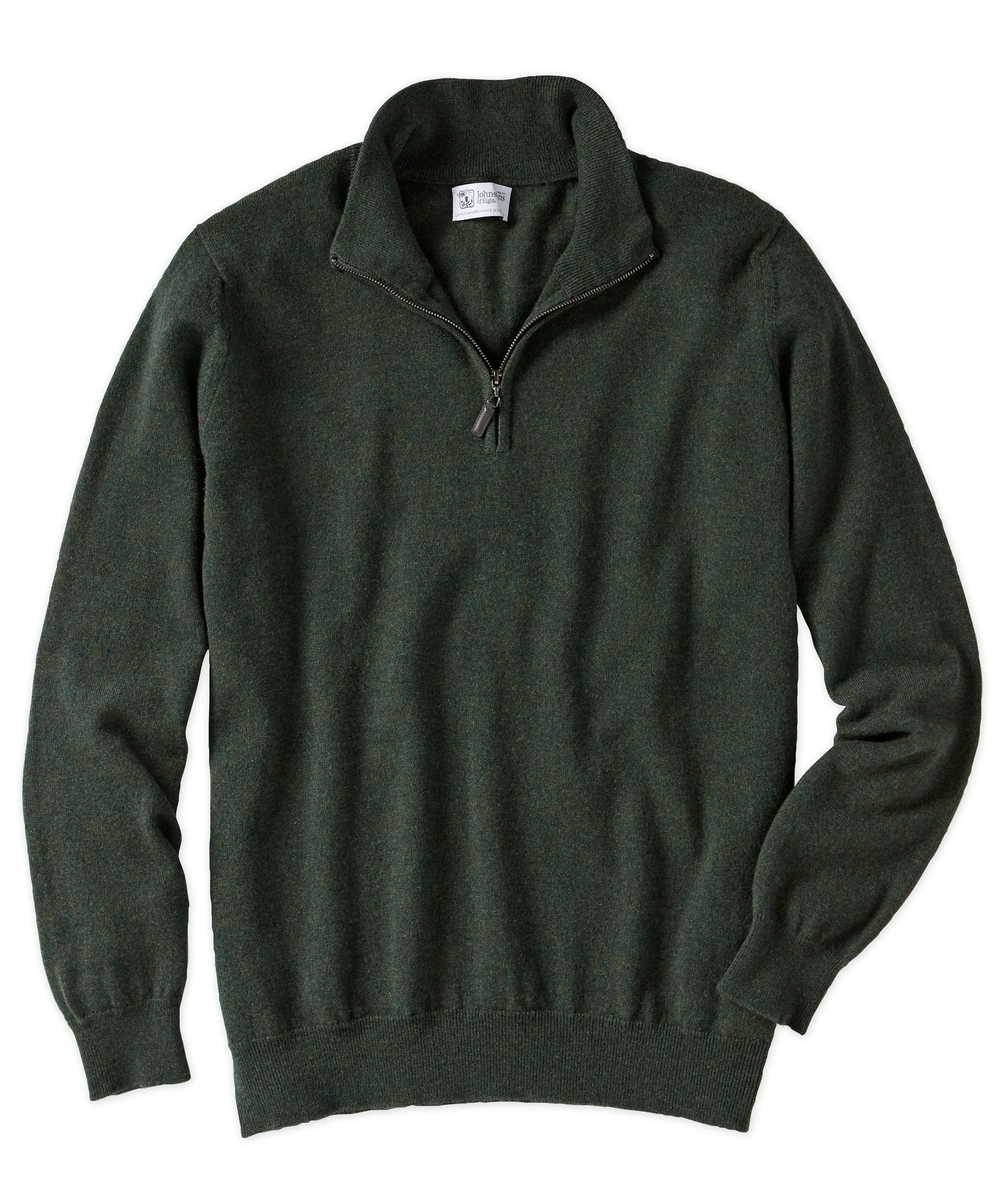 Cashmere Quarter-Zip Sweater