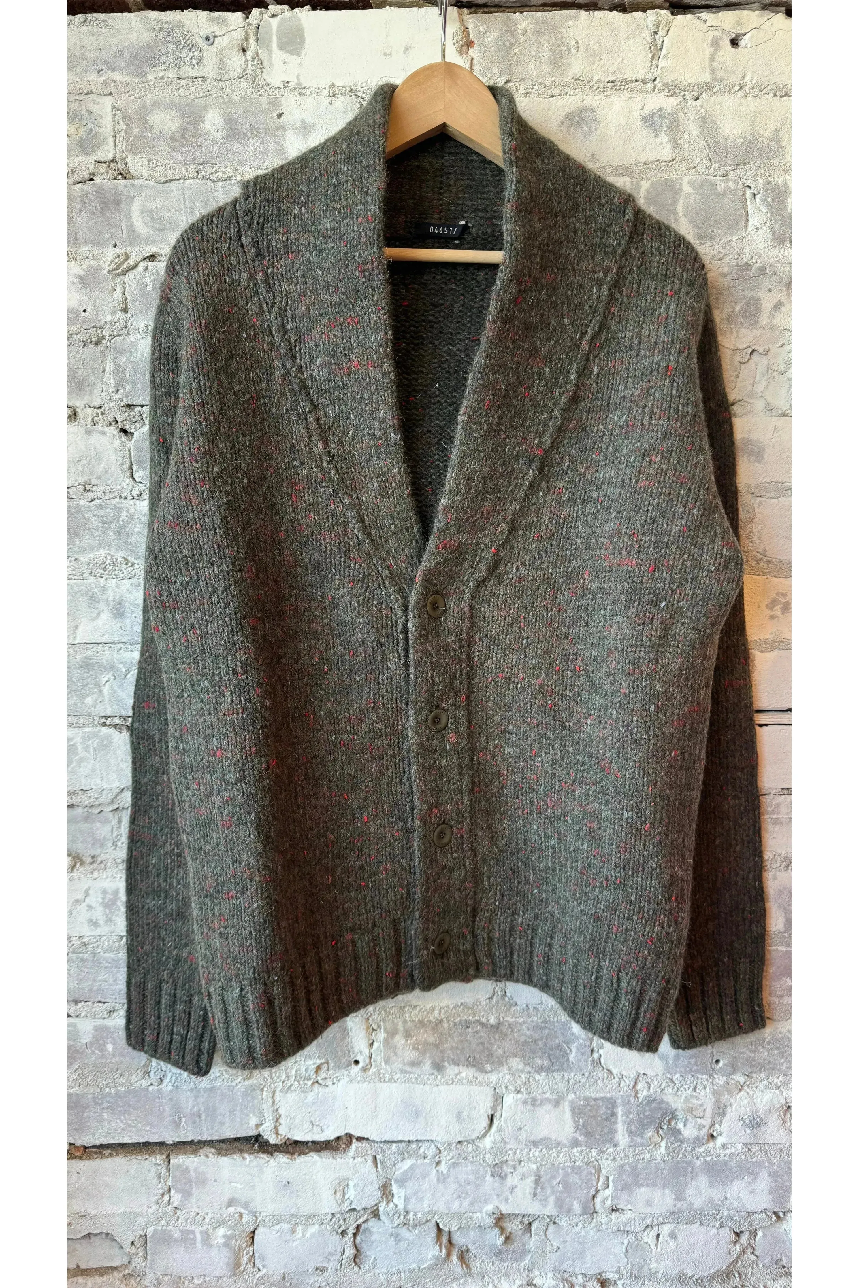 Chunky Cardigan - Olive