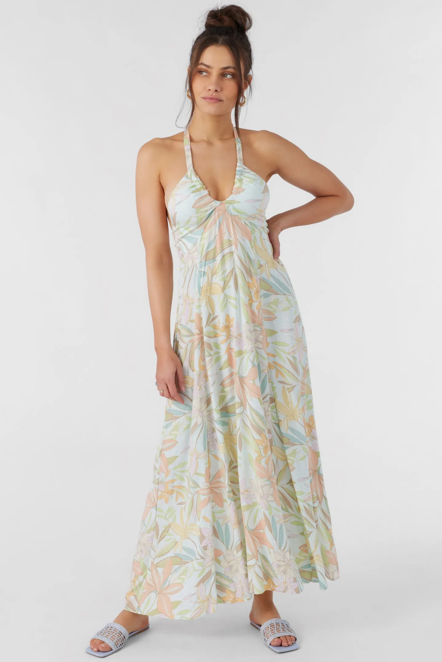 DAVINA DALIA FLORAL MAXI DRESS