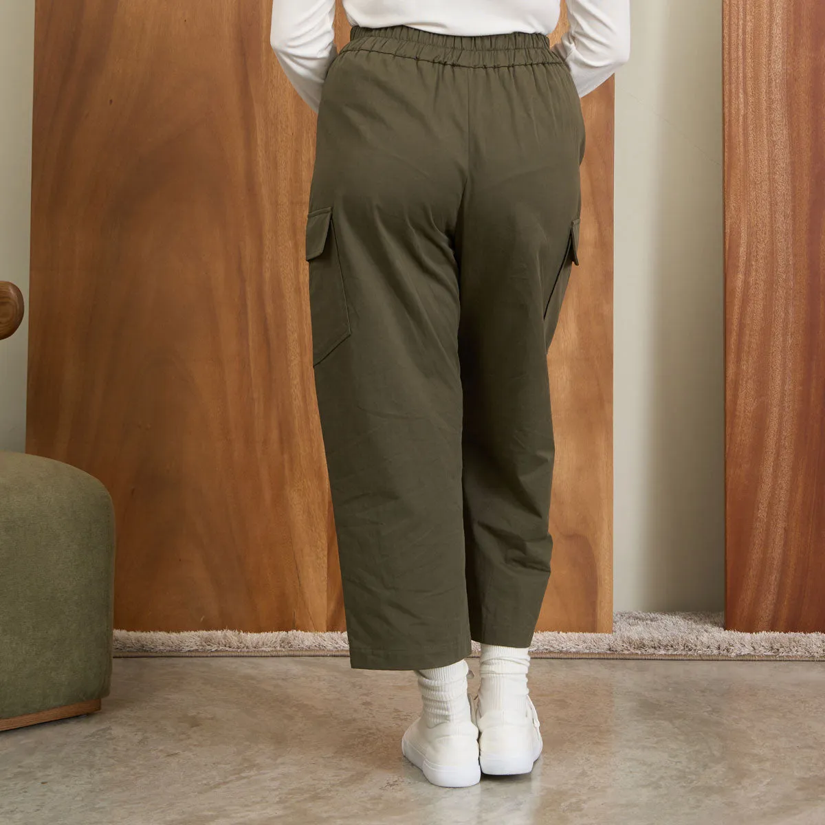 Elasticated Cargo Pants