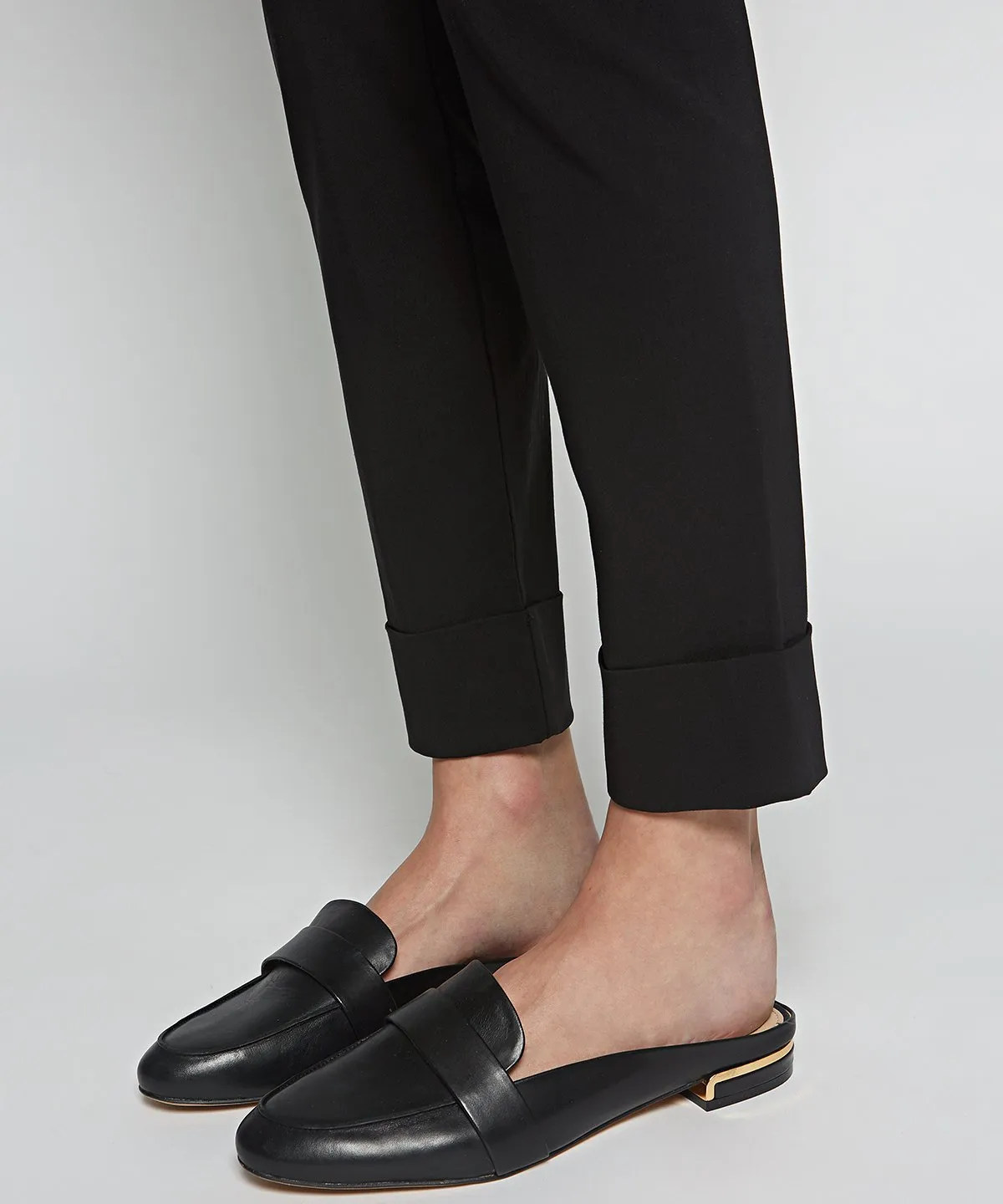 Franco Cuffed Pants - Black