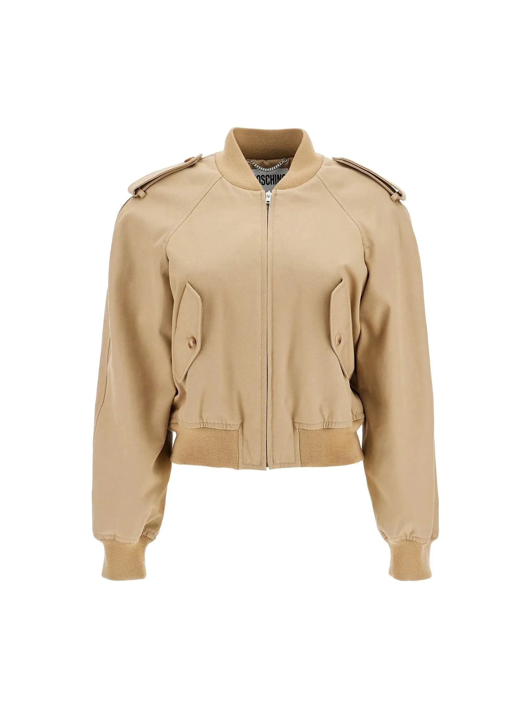 Gabardine Bomber Jacket