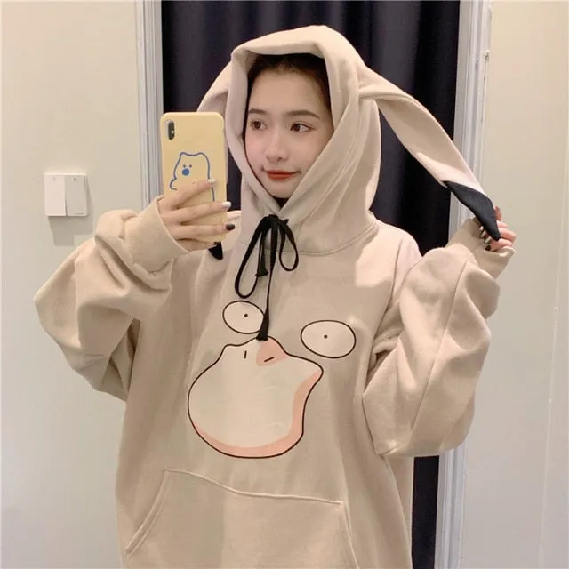 Harajuku Kawaii Oversized Pokemon Hoodie