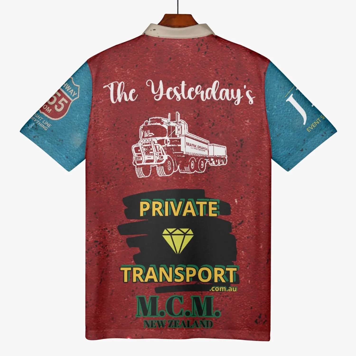 Highway 555 The Yesterdays Team Shirt