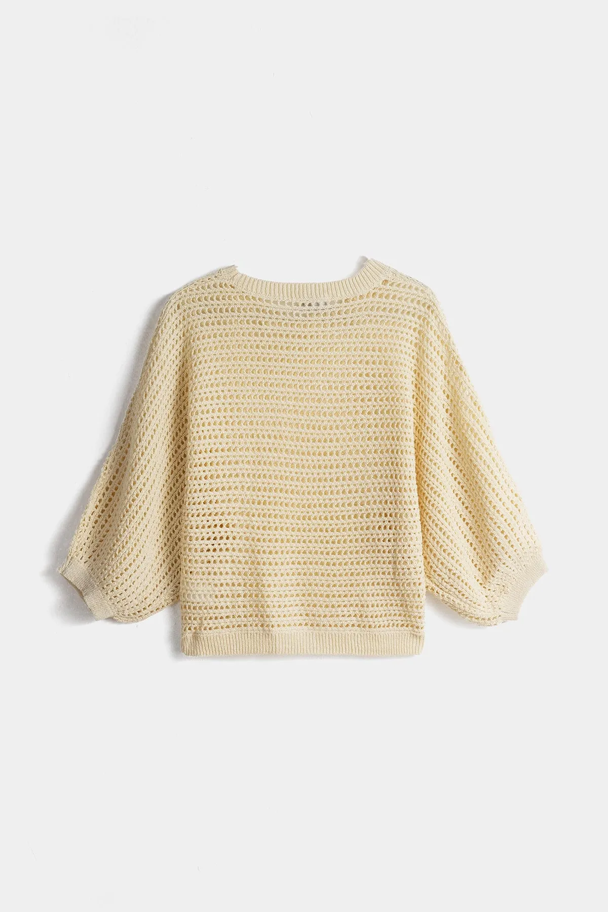 Knitted Sweater For Women - White