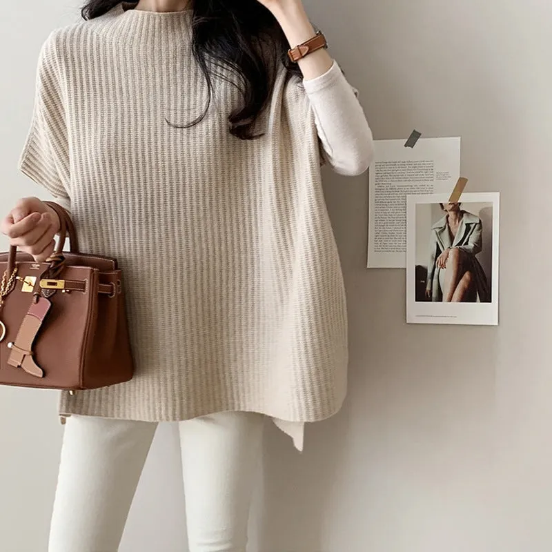 Love Of Mine Mock Neck Knit Sweater