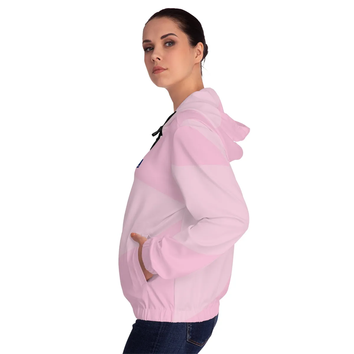 Magnet Cotton Candy Women’s Full-Zip Hoodie (AOP)