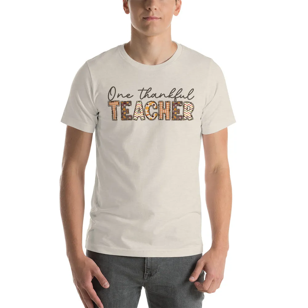 One Thankful Teacher Shirt