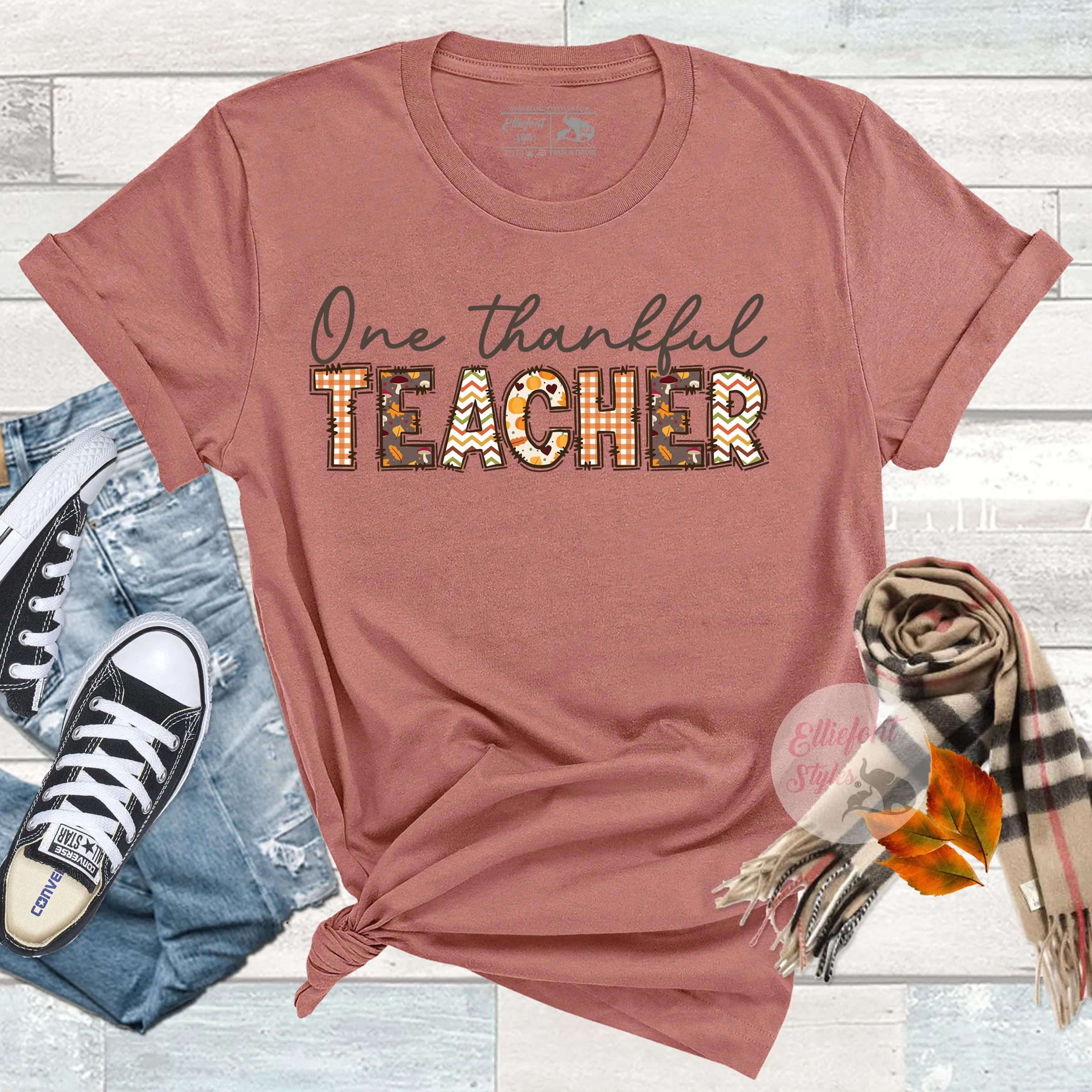 One Thankful Teacher Shirt