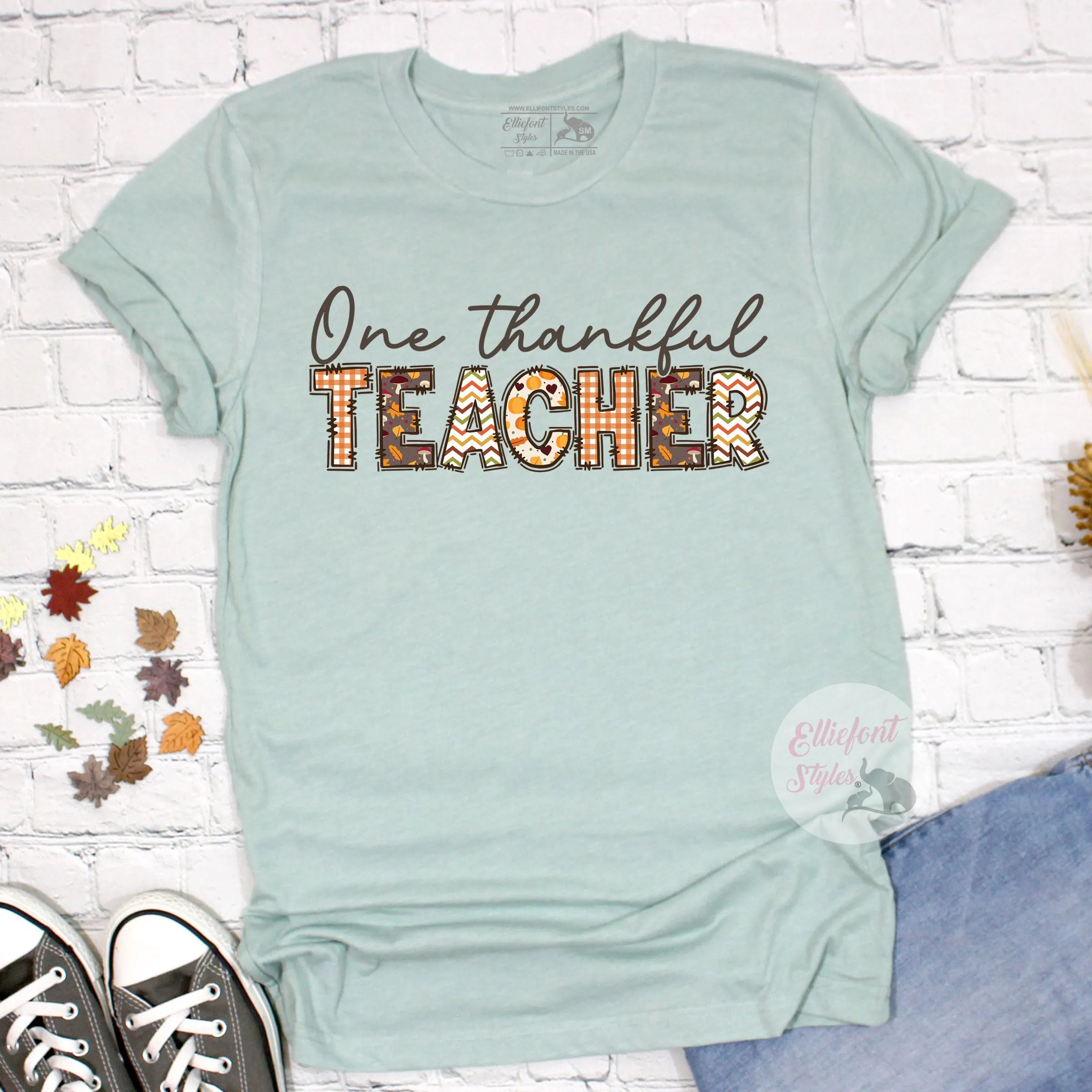 One Thankful Teacher Shirt