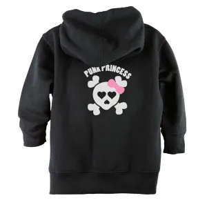 Punk Princess Front Zipper Baby Hoodie