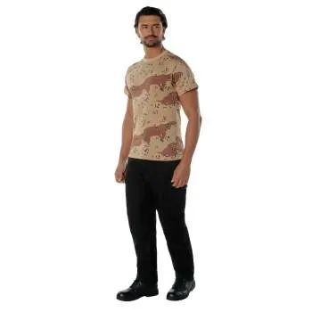 Rothco Camo T-Shirt / 6-Color Desert Camo