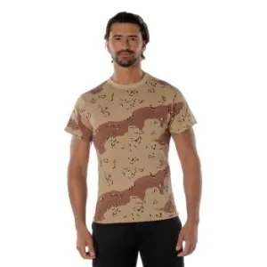 Rothco Camo T-Shirt / 6-Color Desert Camo