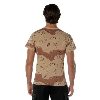 Rothco Camo T-Shirt / 6-Color Desert Camo