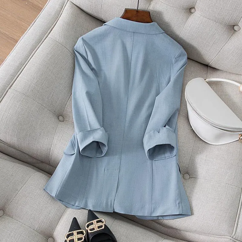 Slimming Suit Jacket In Tencel