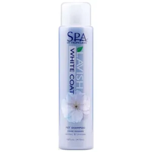 SPA by TropiClean Lavish White Coat Shampoo for Pets