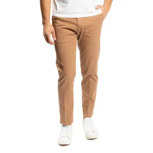 Stretch Cotton Trousers - Tobacco