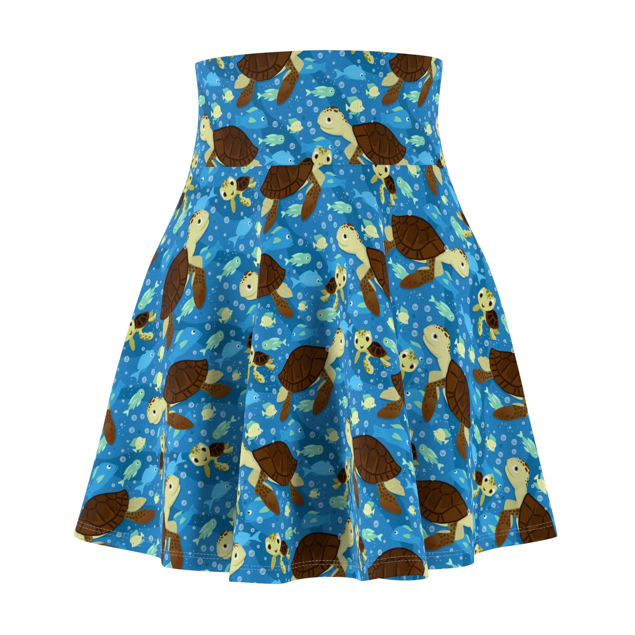 Turtle Bud Women's Skater Skirt