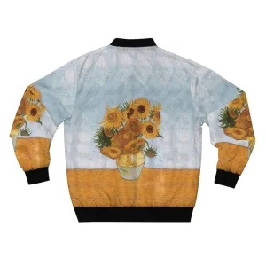 Van Gogh Sunflowers  bomber jacket