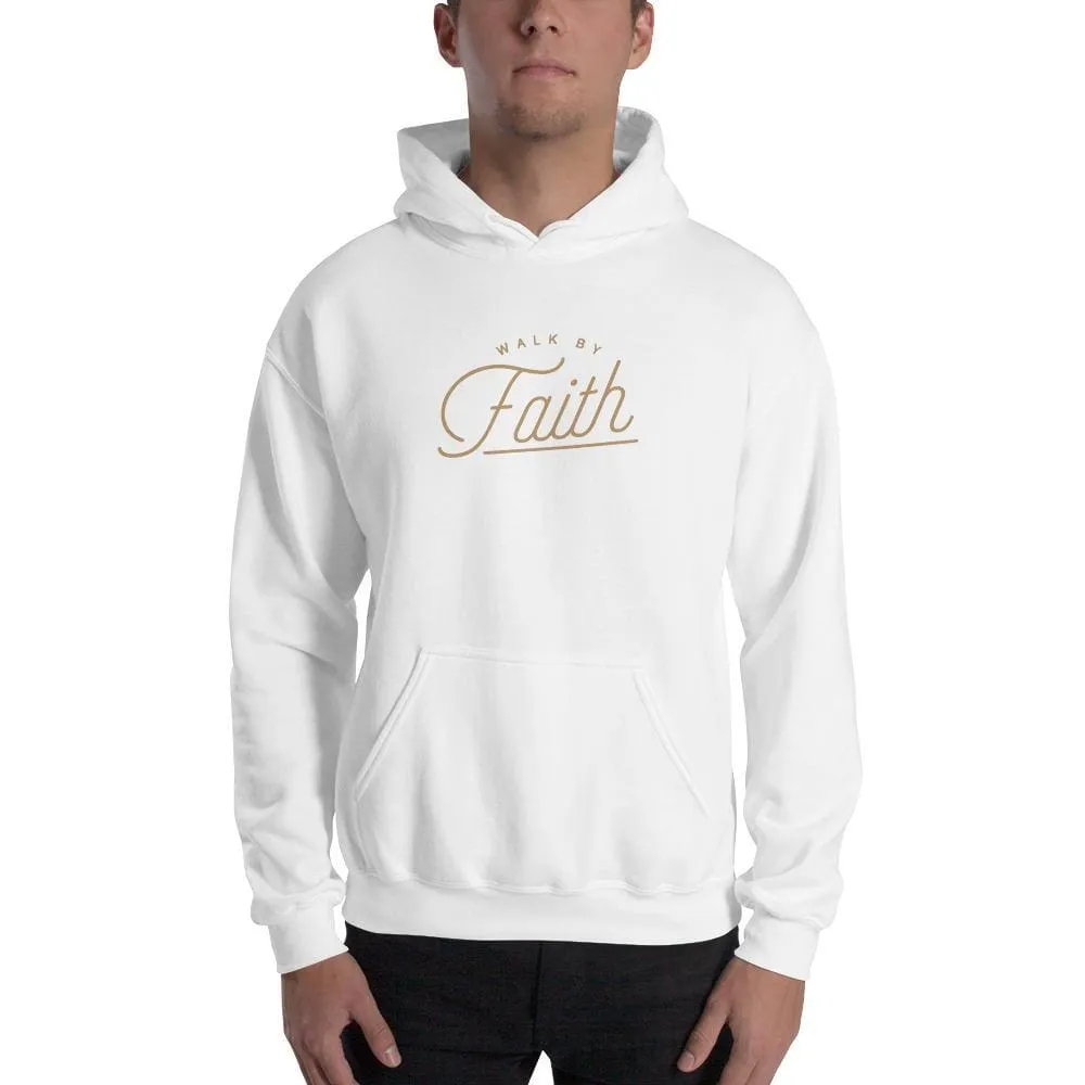 Walk by Faith Christian Hoodie Sweatshirt